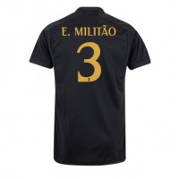 Camiseta Real Madrid Eder Militao #3 Tercera Equipación Replica 2023-24 mangas cortas